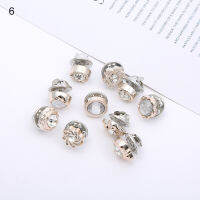 10Pcs น่ารักเข็มกลัดหญิงคลิปสำหรับเสื้อกันหนาวสุภาพสตรีเสื้อ Cufflinks แปลก