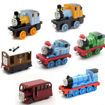 New Thomas and Friends Bash Dash Christmas Thomas Percy Train Magnetic Metal Diecast Toy Car Toys for Children 1:43
