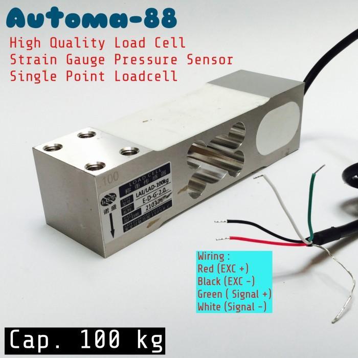 LOADCELL 100KG LOAD CELL 100 KG SENSOR TIMBANGAN DIGITAL WEIGHING ...