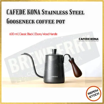 CAFEDE KONA - Electric Milk Frother Handheld Electric Spring Coffee Maker  Blender