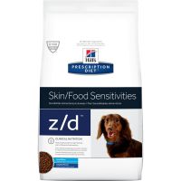 Hills® Prescription Diet® z/d® Canine Small Bites Dog Food ผิวแพ้ง่าย/แพ้อาหาร สุนัขพันธู์เล็ก3.17kg