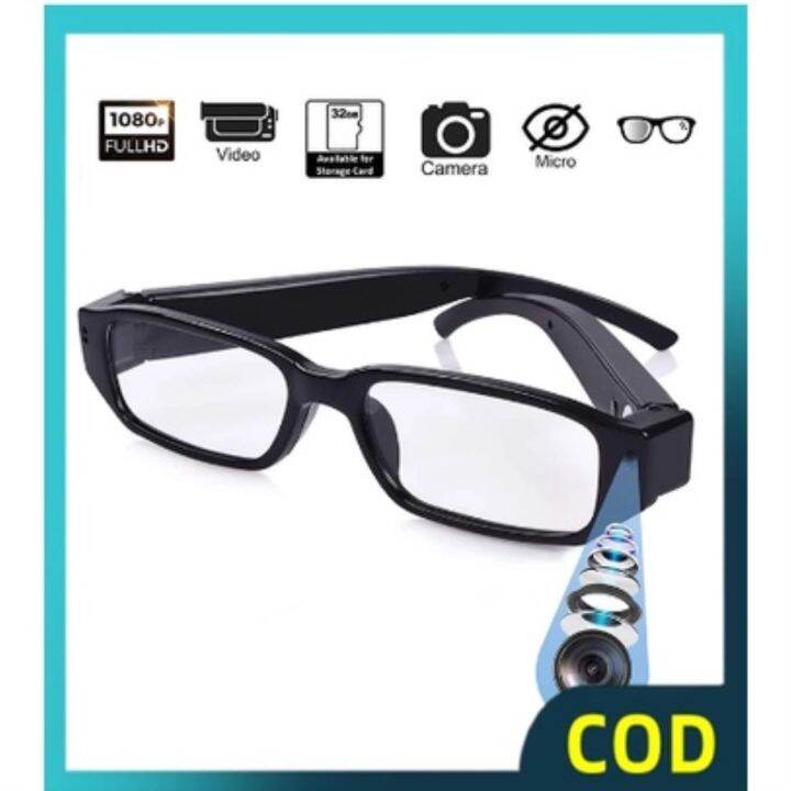 【Ready Stock】 Spy camera eye glasses cctv camera Mini 1080P DVR