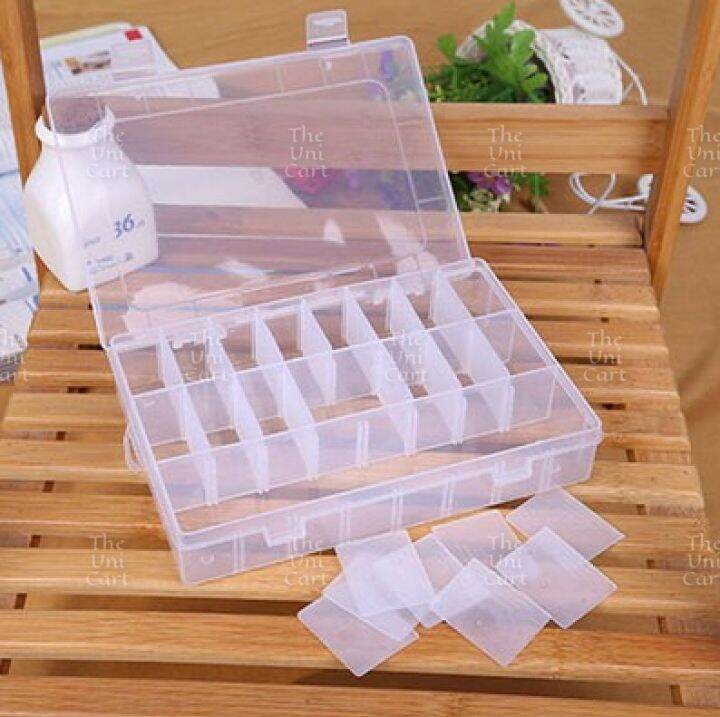 Nozzle Tip Organizer Case LARGE Accessories Piping Tip Jewelry Accessory Organizer Transparent