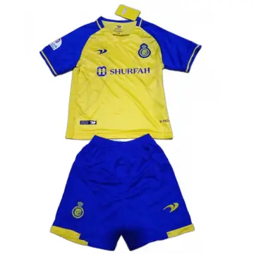 22/23 Al-Nassr FC CHRISTIANO RONALDO N. 7 Home Kids Men Football Jersey Kits