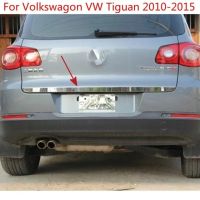 สำหรับ Volkswagon Tiguan 2010 2011 2012ฝากระโปรงท้ายสเตนเลสสตีลที่มีคุณภาพสูง Trim Car-Styling