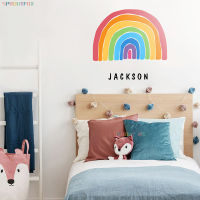 Big Rainbow Photo Wallpaper On The Wall Stickers For Children Wallpaper Stickers Wallpaper In The Nursery Stencils For Walls