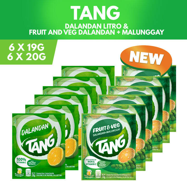 Tang Dalandan Set of 6 + Tang Dalandan and Malunggay Set of 6 | Lazada PH