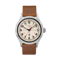 Timex TW2T82500 Lab Todd Snyder นาฬิกาข้อมือ Unisex สีน้ำตาล