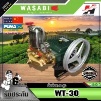 WASABI ปั๊มพ่นยา 3 สูบ WASABI รุ่น WT-30 (เฉพาะตัว) 1" (อัตโนมัติ)