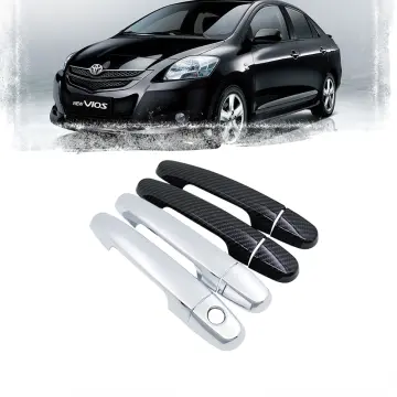 For Toyota Prius Corolla Cross Altis Camry 4Pcs ABS Carbon Fiber