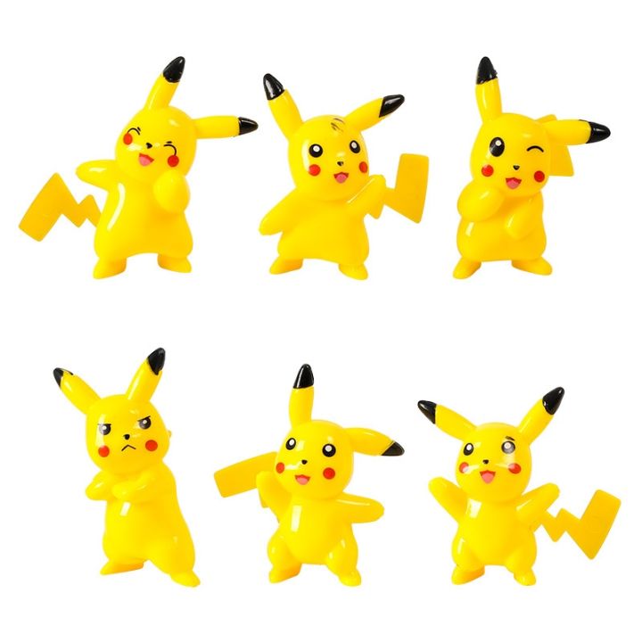 pokemon-pikachu-cake-supplies-toy-ornaments-party-cake-decoration-character-anime-doll-enamel-collect-toy-gift-kid-child-gift