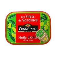 สินค้านำเข้า? Connetable Sardines in Olive Oil 115g ปลาซาร์ดีนในน้ำมันมะกอก 115g