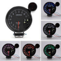 12V 5นิ้ว RPM Meter Racing รถ Gauge Tachometer 11000K พร้อม Led Shift Light 7สีแสดงสำหรับ4 6 8กระบอกยานพาหนะ