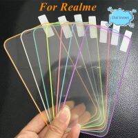 ♥【พร้อมส่งแก้วป้องกันแสง】 C11 Realme กระจกนิรภัยสำหรับเรืองแสง C12 C15 C21Y C25 C25Y C25S C30 C35 5 5i 6 7 8โปรจอปกป้อง