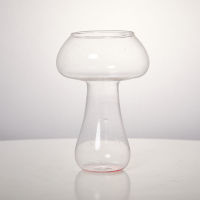 Kada Mushroom Design Glass Cup Cocktail Glass Wine Glass Drink Cup For KTV Bar Party