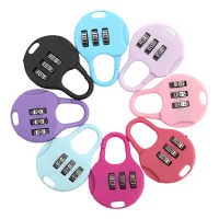 1PC Color Mini Pas Padlock Trolley Case Pas Lock Student Dormitory Cabinet Pas Lock Backpack Zipper Lock EL