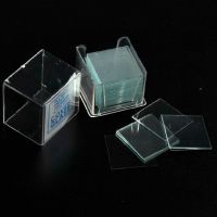 100PCS Professional Glass Cover Glass Microscope Cover Slips 18x18 mm Microscope Slide