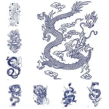 Temporary Dragon Tattoo Stickers – TeMaRo™