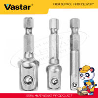 Vastar 3ชิ้นHex S Hank 1/4 3/8 1/2ไดรฟ์ไขควงสว่านบิตประแจไฟฟ้าอะแดปเตอร์