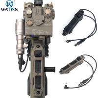 WADSN New Tactical Pressure Switch Button Remote Dual FunctionTail Switchs For DBAL A2 PEQ-15 PEQ16 M600 M300 flashlight