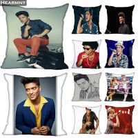 [HOT LZLLZKLKLWGH 559] มาใหม่ Bruno ดาวอังคารปลอกหมอนห้องนอนโฮมออฟฟิศตกแต่งปลอกหมอนสแควร์ซิปปลอกหมอนซาตินนุ่มไม่มีจาง