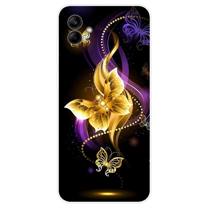 samsug-galaxy-เคส-a04e-tpu-นิ่มลายกาแล็คซี่เคส-a04e-ด้านหลังซิลิโคน