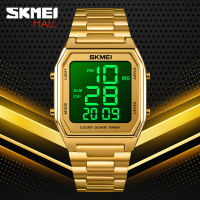 SKMEI 1735นาฬิกาข้อมือผู้ชายสไตล์นักธุรกิจสไตล์ย้อนยุคขนาด30ม. กันน้ำได้