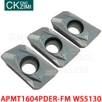 WS5130 APMT 1604 PDER FM คาร์ไบด์แทรกมิลลิ่งแทรกเครื่องมือ CNC กลึงโลหะเครื่องมือตัดสำหรับสแตนเลส