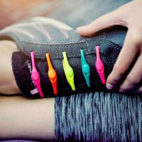 14pcs/lot Silicone ShoeLaces No Tie Shoe Laces Elastic Sneakers Shoelaces Kids Adult Shoe Strings Rubber Shoelaces