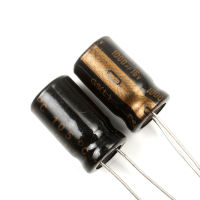 ตัวเก็บประจุอิเล็กโทรลีติค,16V 1000Uf 105 °C 10x18mm จำนวน1ชิ้น