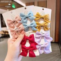 ▲ 2/3pcs Set Bow Ribbon Colored Hair Accessories Girls Hair Clips Tiaras Kids Wholesale Girls Cute Baby Tiaras Lolita Princess Set