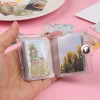 LANZEONT 1PC กระเป๋า แบบพกพา เครื่องประดับ อุปกรณ์เสริม สำหรับการ์ดรูปถ่าย Mini Photo Albums 2 นิ้ว ที่ใส่รูปถ่าย