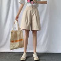 REALEFT Summer  New Womens Cargo Half Pants with Belted High Waist Wide Leg Pants Elegant Female Loose Trousers Pockets