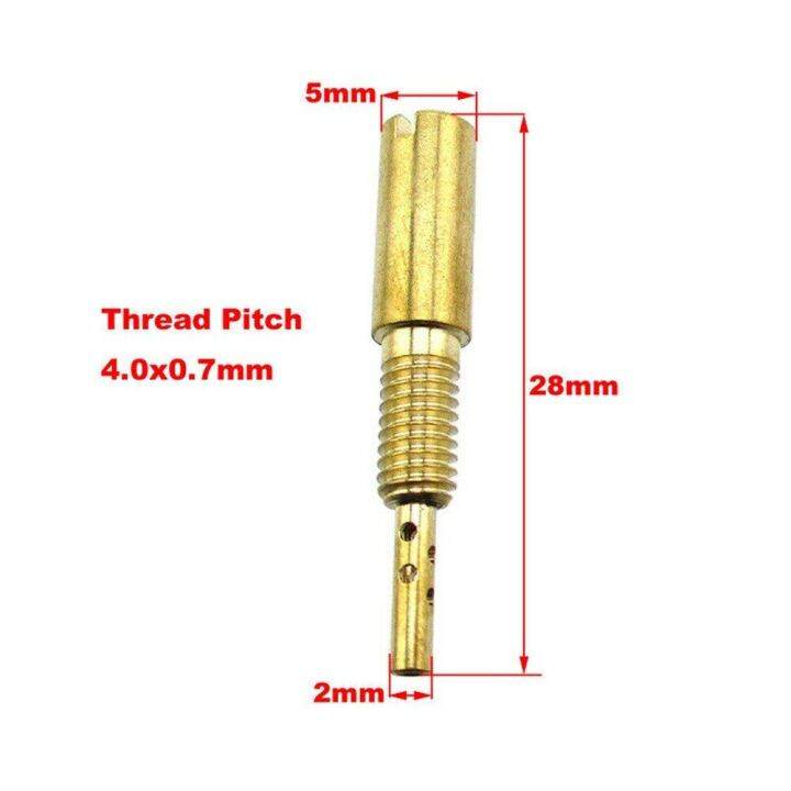 ชุดคาร์บูเรเตอร์1หัวเจ็ตสโลว์เจ็ต-15-17-5-20-22-5-25-30-32-5-35-37-5-40สำหรับ-mikuni-34-hs40-hsr-vm28-486-tm40