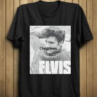 เสื้อยืดคอกลม แขนสั้น ผ้าฝ้าย พิมพ์ลาย elvis Presley The King Of Rock N Roll Ideas สําหรับผู้ชาย และผู้หญิง 2021