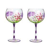 【CW】❅  700ml Hand Painted Goblet Pattern Wine Glasses Bar Restaurant Drinkware Wedding Cocktail Cups