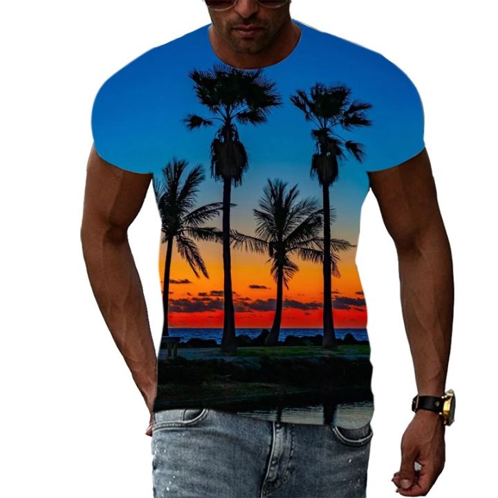 summer-casual-palm-tree-graphic-t-shirts-for-men-3d-fashion-trend-hip-hop-creativity-pattern-printing-short-sleeve-t-shirts-top