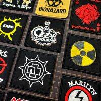 ROCK MUSIC Patch For Clothing Iron On Embroidered Sewing Applique Fabric Badge Apparel Accessories Band Haberdashery