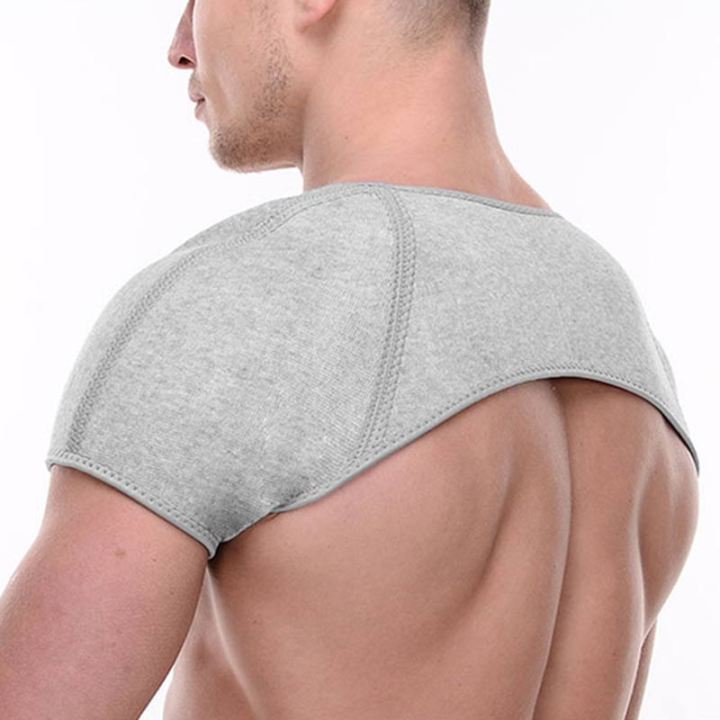 bamboo-charcoal-fiber-double-shoulder-support-brace-compression-shoulder-belt-badminton-volleyball-sport-back-support-protector