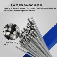 50cm Low Temperature Easy Melt Aluminum Welding Rods Cored Wire 1.6/2mm Rod Solder for Soldering Aluminum No Need Solder Powder