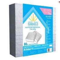 HOT** ฉนวน กันความร้อน PE SUNSHIELD ALU 60X60X1 CM ส่งด่วน ผ้าใบและอุปกรณ์ ผ้าใบ และ อุปกรณ์