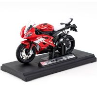 1:18รถจักรยานยนต์ Ducati เครื่องประดับตกแต่งหน้าเค้กจำลองรูปหัวรถจักรอัลลอยของขวัญวันเกิดของเล่นสำหรับเด็กผู้ชาย