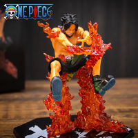 One Piece กล่องของขวัญมือทำตุ๊กตารุ่น Solon Lufei Shanji ไฟมวยข้าม Ace Luo Sengoku กล่องสี