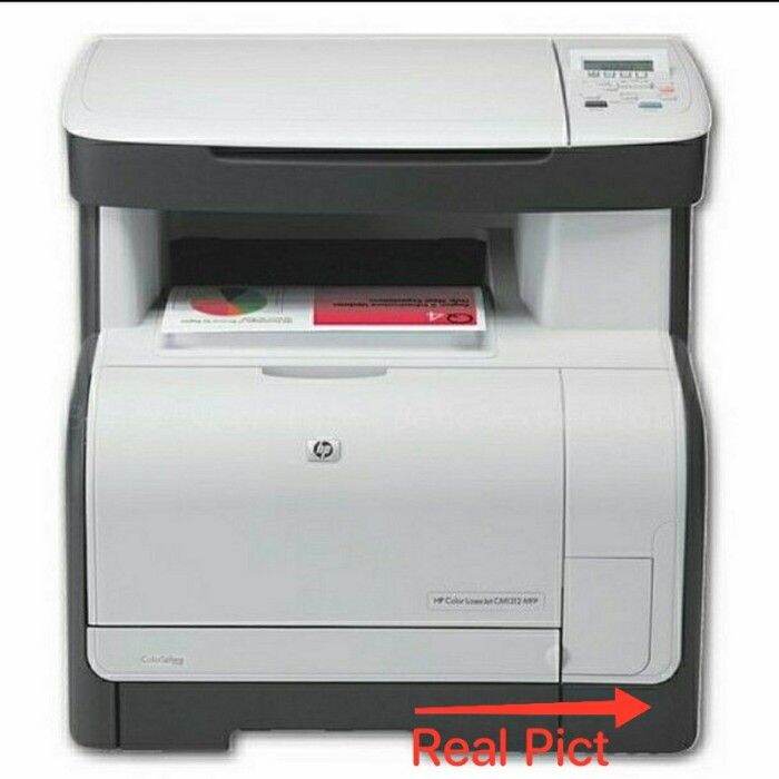 printer warna printer hp color laserjet CM1312 multifungsi Lazada