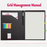 A4 Multifunctional Management Manual B5 PU Folder A5 Notebook Line Blank Grid  Notepad  Memo Pad Meeting Records Note Books Pads