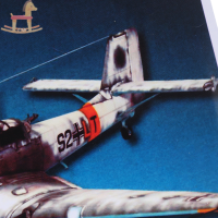 PCWFKEF 1:33 Germany Junkers Ju-87 D-3เครื่องบินเครื่องบินเครื่องบินเครื่องบินเครื่องบิน DIY Paper Model Kit