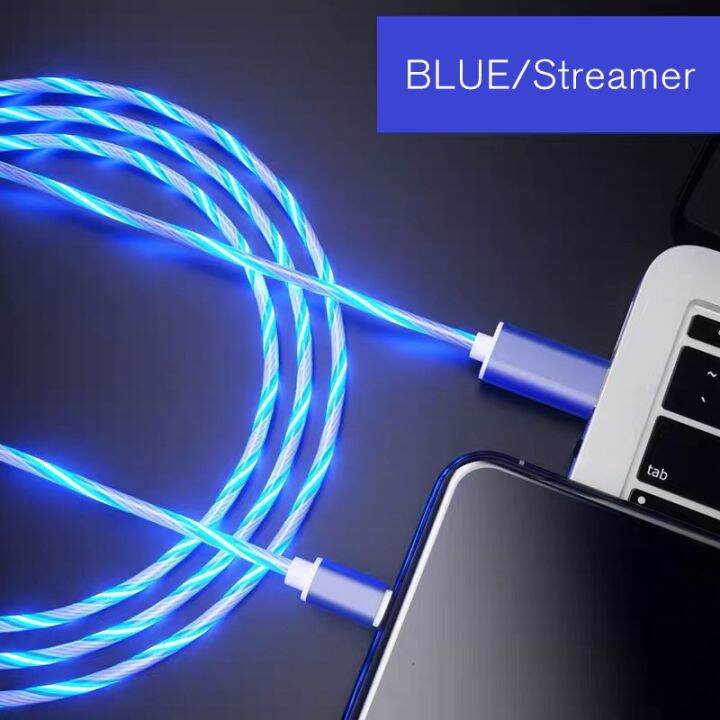 streamer-charging-cable-lightning-flowing-led-wire-fast-charger-compatible-for-android-type-c-charging-cord