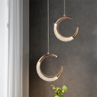 LED Nordic Pendant Lights Metal Hoop Hang Lamp For Bedroom Cafe Restaurant Bar Indoor Lighting Decoration Pendant Light Fixture