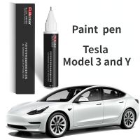 【CW】Suitable for Tesla model 3 and model Y white paint touch-up pen white Roadster accessories car paint boss wheel Hub cover repair