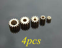 จัดส่งฟรี 4PCS Copper Pinion DIY รุ่นมอเตอร์เกียร์โลหะ Pinion 7/8/9/10/12/14/15/16T เส้นผ่านศูนย์กลาง 5/5.5/7/8/8.5/9mm 0.3/0.4/0.5M-final1